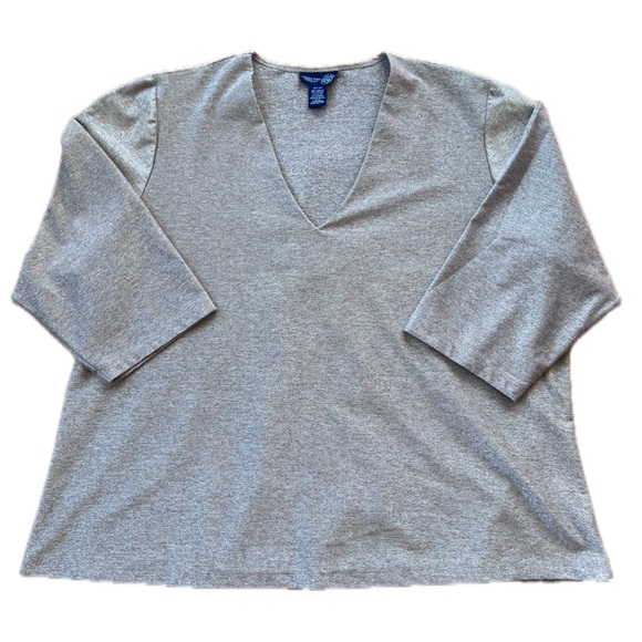 Venezia Jeans Gold V Neck Long Sleeve - Picture 1 of 5